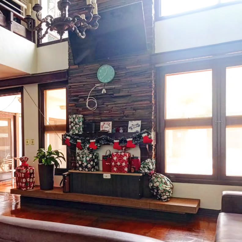 Hall interno decorado da clínica